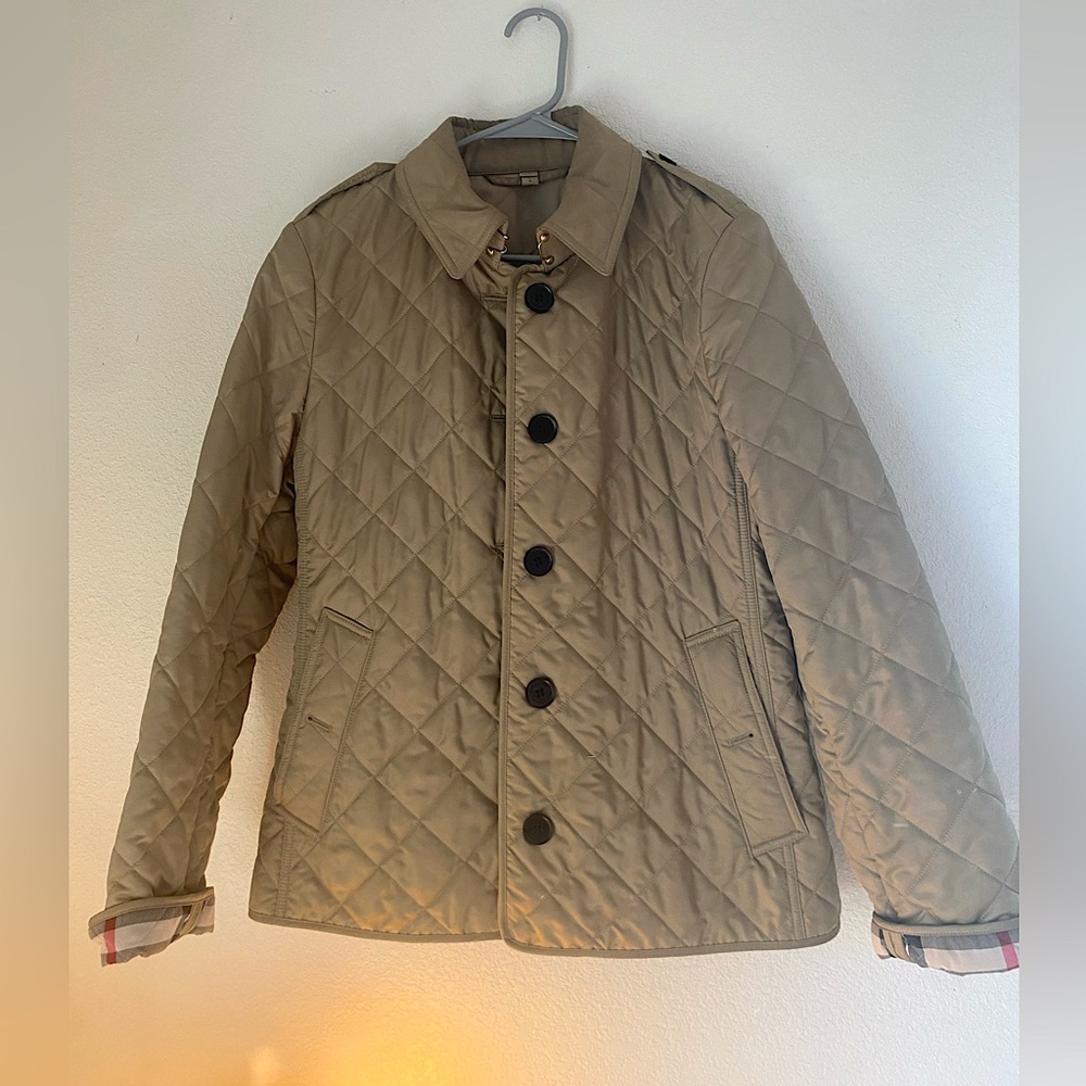 Woman’s Burberry Quilted Coat